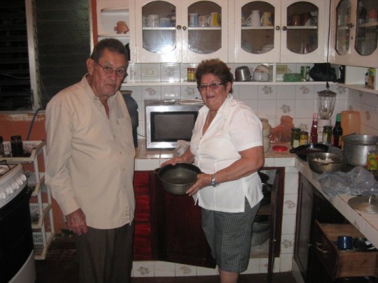 Herminia Bravo Duarte y Nicolás Chavarria