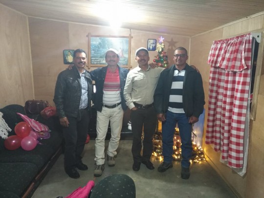 Agustin, Francisco, Carlos, Freddys Bravo Rocha